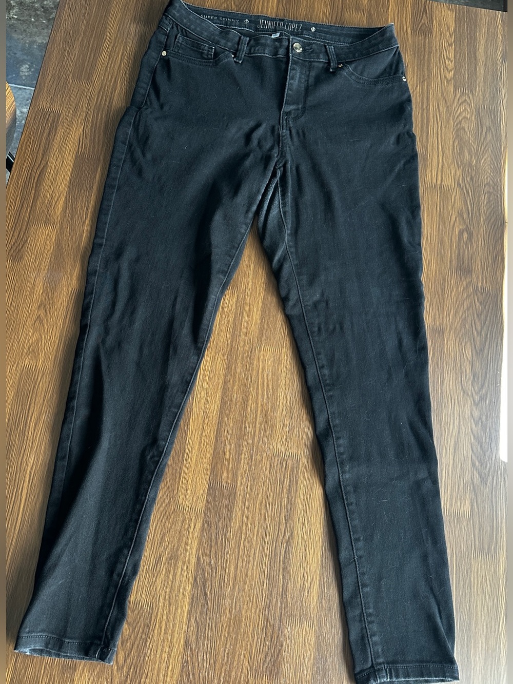 Jennifer Lopez Black Skinny Stretch Jeans